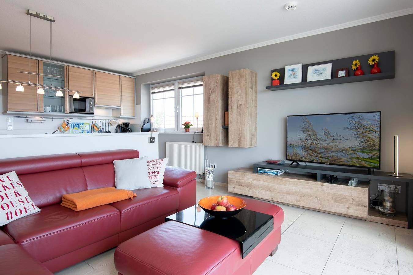 Apartamento vacacional entero, Apartamento de vacaciones para 3 personas con balcón in Scharbeutz, Distrito de Holstein Oriental