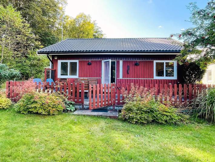 Ferienhaus für 7 Personen, mit Balkon und Terrasse sowie Garten in Olofström
