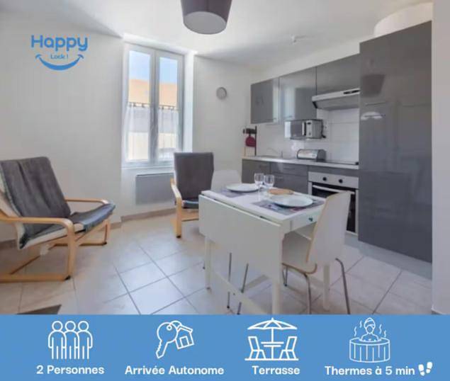 Apartamento de vacaciones para 2 personas, con terraza - 1