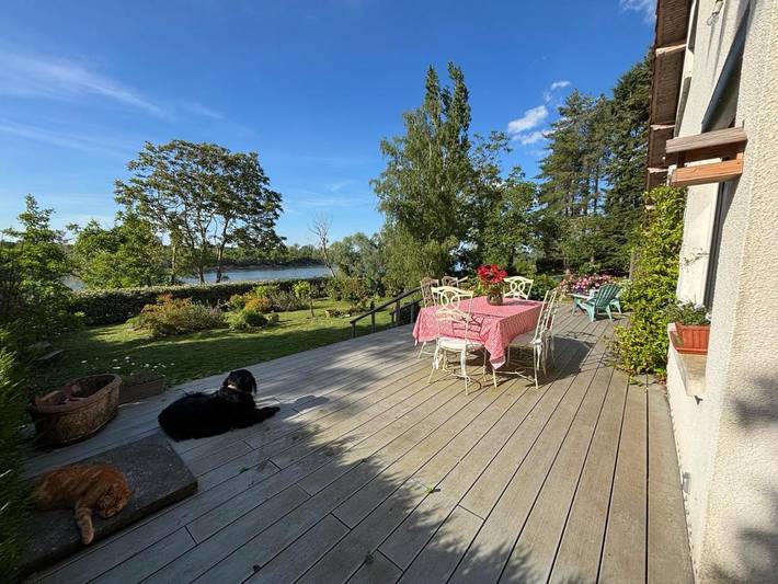 Location de vacances pour 2 personnes, avec vue ainsi que jardin et terrasse à Saint-Dyé-sur-Loire - 3