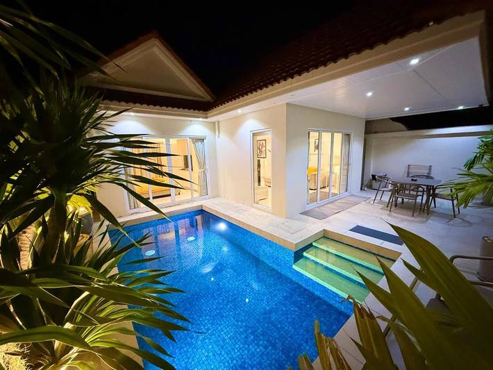 Villa pour 4 personnes, avec jardin et vue à Pattaya
