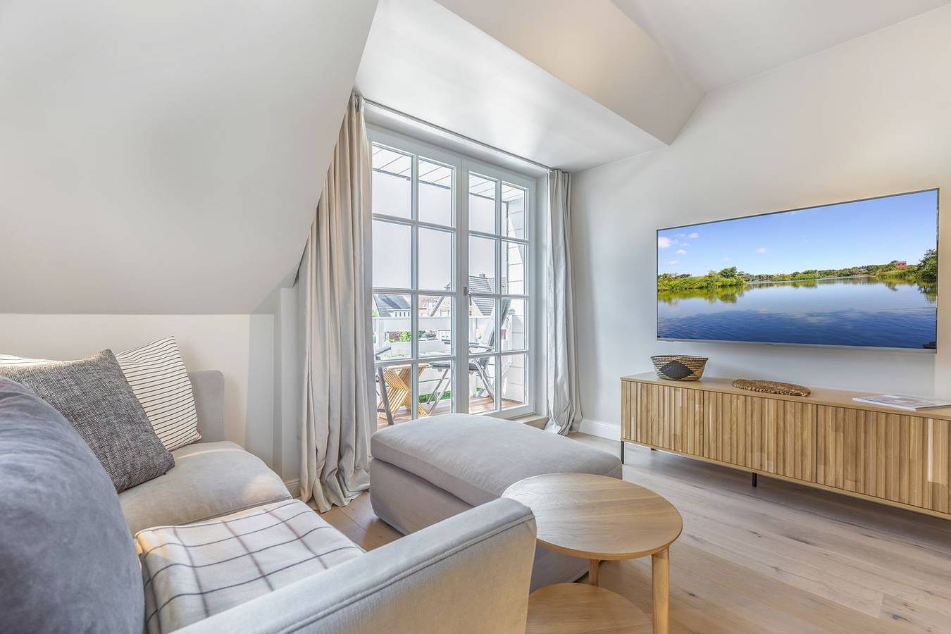 Ganze Wohnung, Ferienwohnung Kamp 28 – Stil, Licht und nordische Wohnqualität im Herzen von Westerland in Westerland, Sylt (Gemeinde)