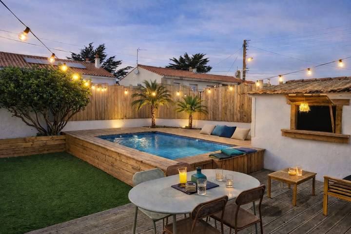 Villa voor 10 personen, met zwembad en tuin in Les Sables-d'Olonne