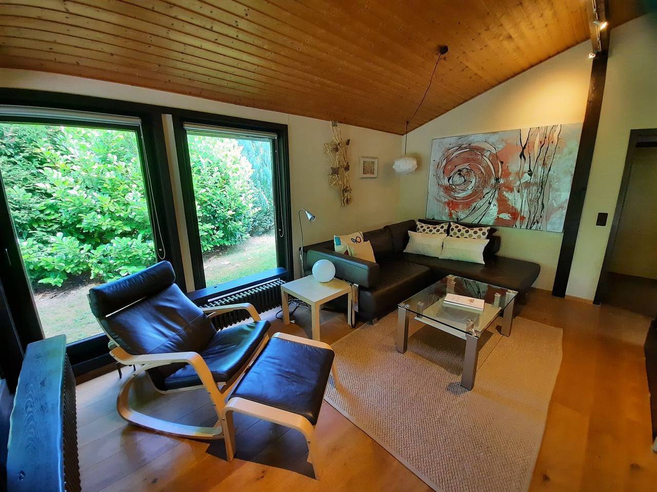 Voll ausgestattetes Ferienhaus "Robinson" Nr.166 mit überdachter Terrasse in Waldbrunn, Neckar-Odenwald-Kreis