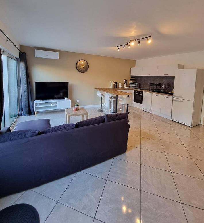 Appartement de vacances pour 4 personnes, avec jardin et terrasse