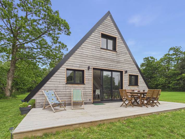 Ferienhaus für 4 Personen, mit Terrasse und Garten