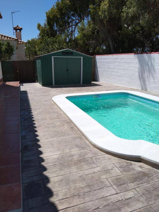 Ferienhaus für 7 Personen, mit Pool