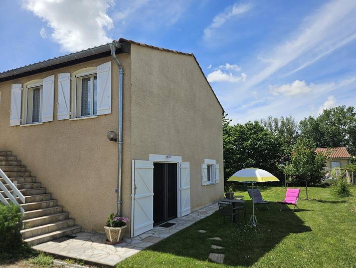 Gîte pour 2 personnes, avec Jardin