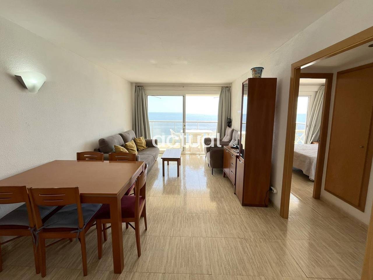 Entire apartment, Costa Brava: 9th-floor apartment, 2 bedrooms, terrace, parking, Wifi in Platja d'Aro, Costa Brava