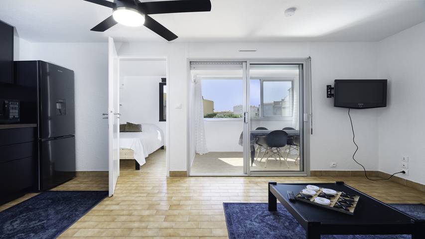 Gîte pour 4 personnes, avec balcon dans Plage Richelieu - 3