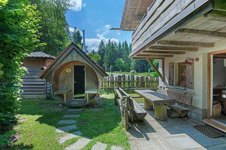 Vakantiewoning voor 2 personen, with Balkon and Tuin as well as Sauna in Sankt Englmar