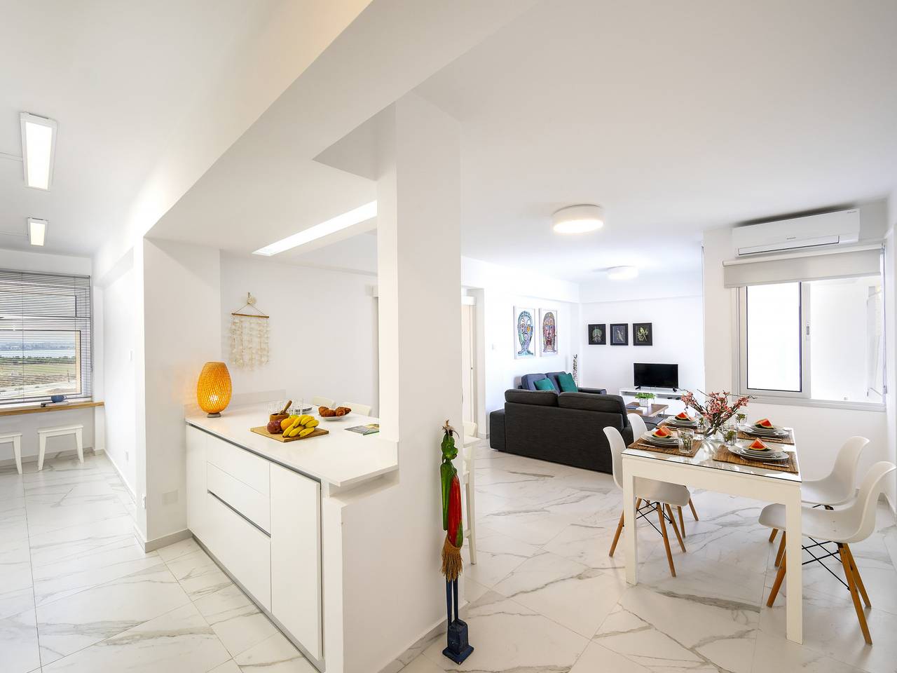 Cały apartament, The Perfect Holiday Apartment minutes from the Beach in Larnaca, Larnaca Apartment 1401 in Mackenzie Beach, Powiat Larnaki