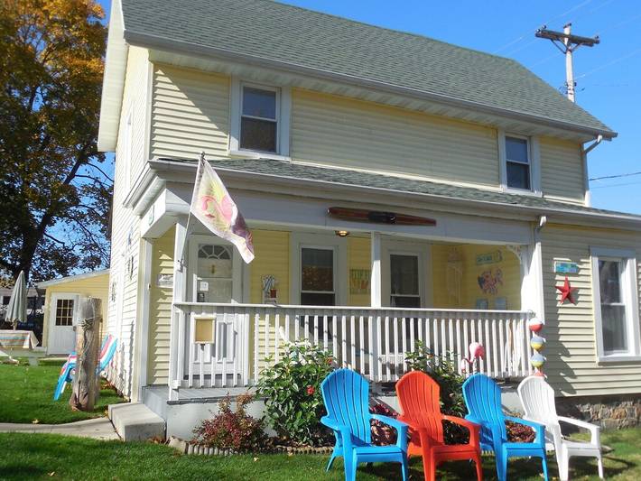 Vacation house for 15 people, with yard and terrace in Lake Geneva (WI)