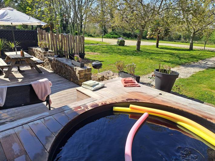 Maison de vacances pour 8 personnes, avec Terrasse et Jardin