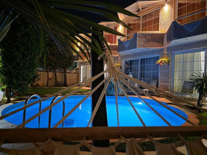 Villa per 3 persone, con piscina e panorama nonché giardino in Macedonia del Nord
