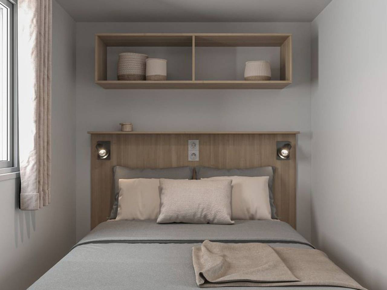 Mobil-home confortable - 2 pers. in Pals, Costa Brava