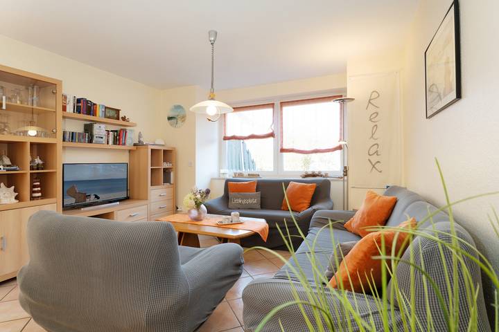 Ferienwohnung für 4 Personen, mit Terrasse und Garten, kinderfreundlich in Burg auf Fehmarn