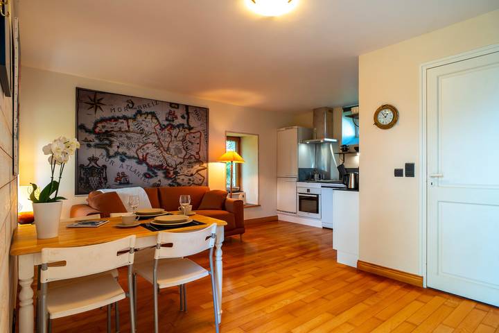 Ferienhaus für 2 Personen mit Terrasse in Bannalec, Quimper und Umgebung