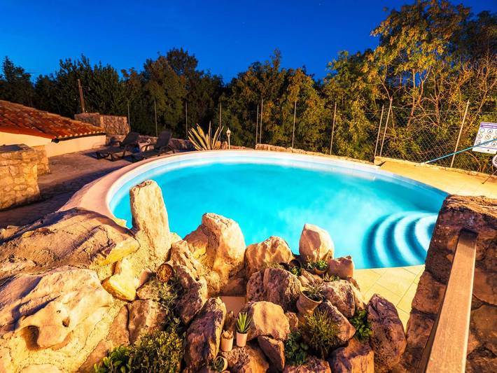 Villa Nana – Charming Stone Villa with Private Pool in Dobrinj, Krk
