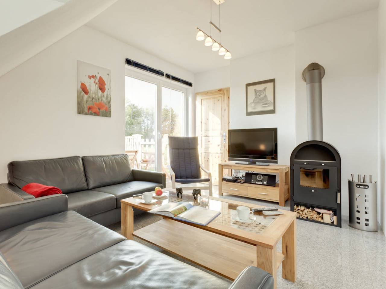 Ferienhaus "Haus Münster Wohnung 2" mit Meerblick, Privatem Garten und Wlan in Wohlenberg, Klütz