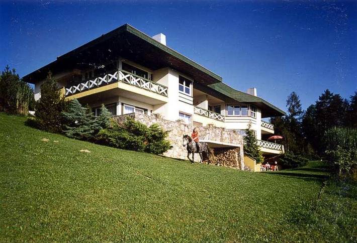 Ferienwohnung für 4 Personen, mit Seeblick und Garten sowie Terrasse und Ausblick, mit Haustier am Millstätter See - 2