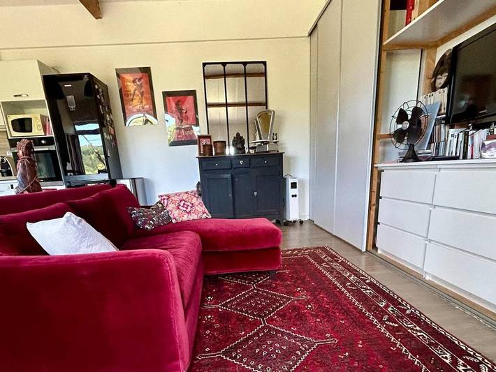 Maison de vacances pour 2 personnes, avec Terrasse ainsi que Jardin et Vue