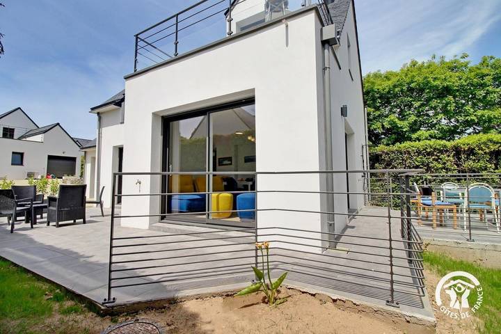 Gîte pour 7 personnes, avec terrasse et jardin dans Plage de Keraude - 3