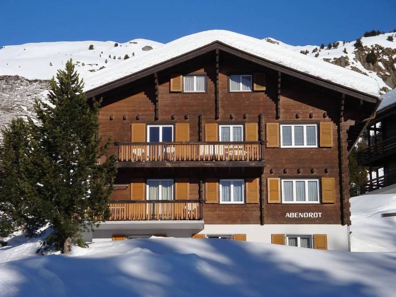 Ganze Wohnung, Abendrot Eg Süd-West in Riederalp, Aletsch Arena