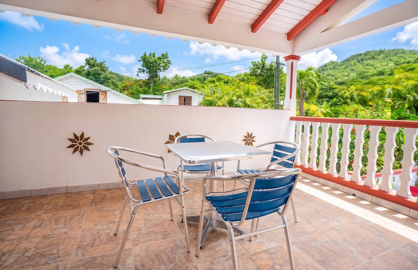 Casa vista mare a Vieux-Habitants con terrazza in Vieux-Habitants, Guadalupa