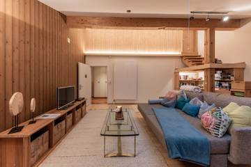 Ferienwohnung für 6 Personen, mit Sauna und Balkon, kinderfreundlich in Wildhaus-Alt St. Johann