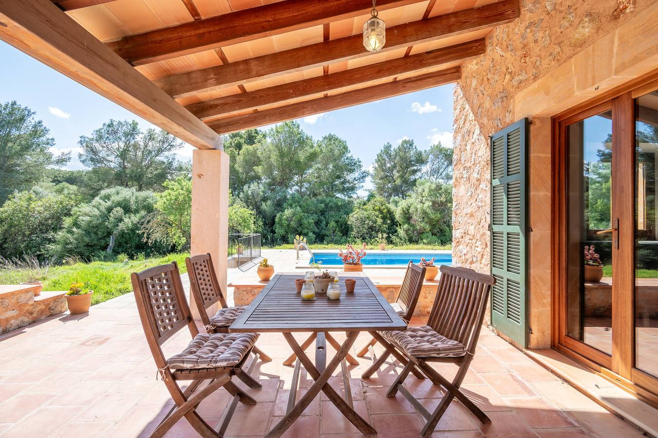 Finca 'Can Mandai' mit Bergblick, Wi-Fi und Klimaanlage in Sant Llorenç des Cardassar, Mallorca Osten