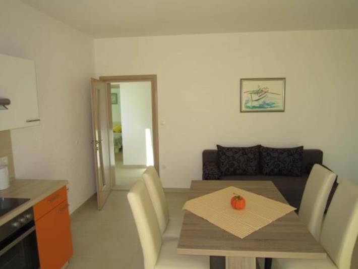 Apartament wakacyjny dla 4 osób, z taras, Dla rodziny w Zaboric