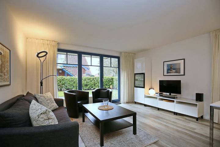 Ferienwohnung für 4 Personen, mit Terrasse und Garten