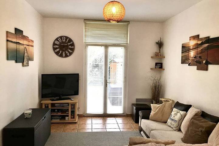 Appartement de vacances pour 4 personnes, avec jardin et terrasse
