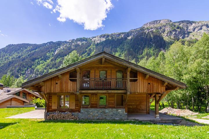 Ferienhaus für 10 Personen, mit Balkon und Terrasse sowie Sauna in Chamonix