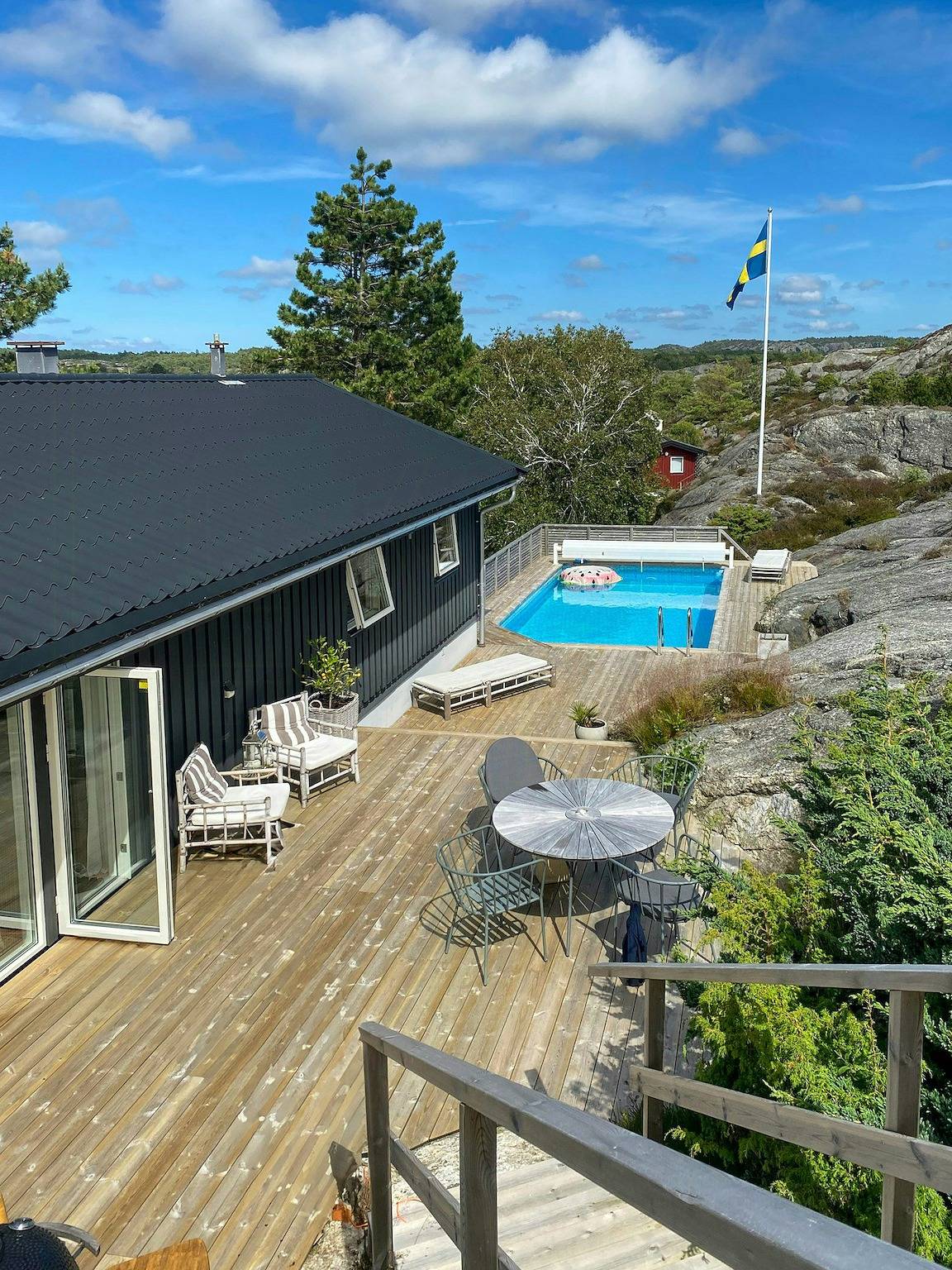 Maison près de la mer avec piscine à Hällevikstrand in Orust