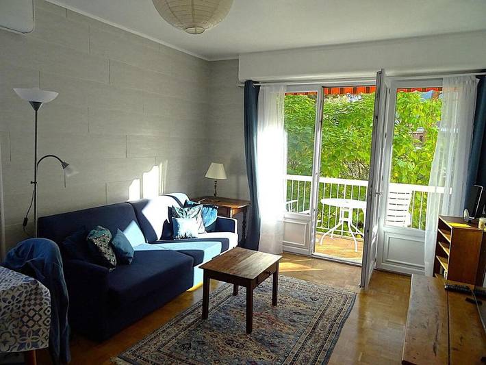 Appartement de vacances pour 2 personnes, avec vue et jardin