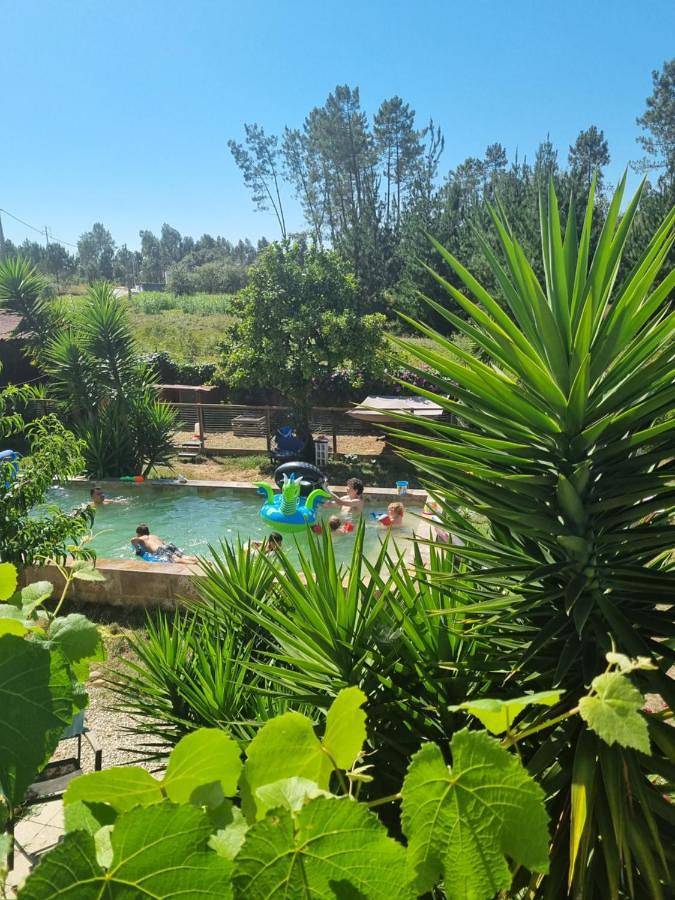 Glamping para 4 pessoas, com jardim e piscina, com animais de estimação no Centro