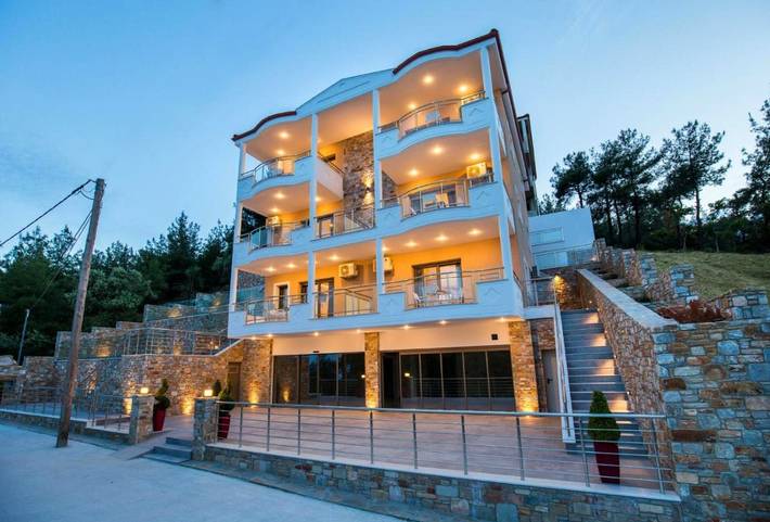 Ferienhaus für 5 Personen, mit Ausblick und Terrasse