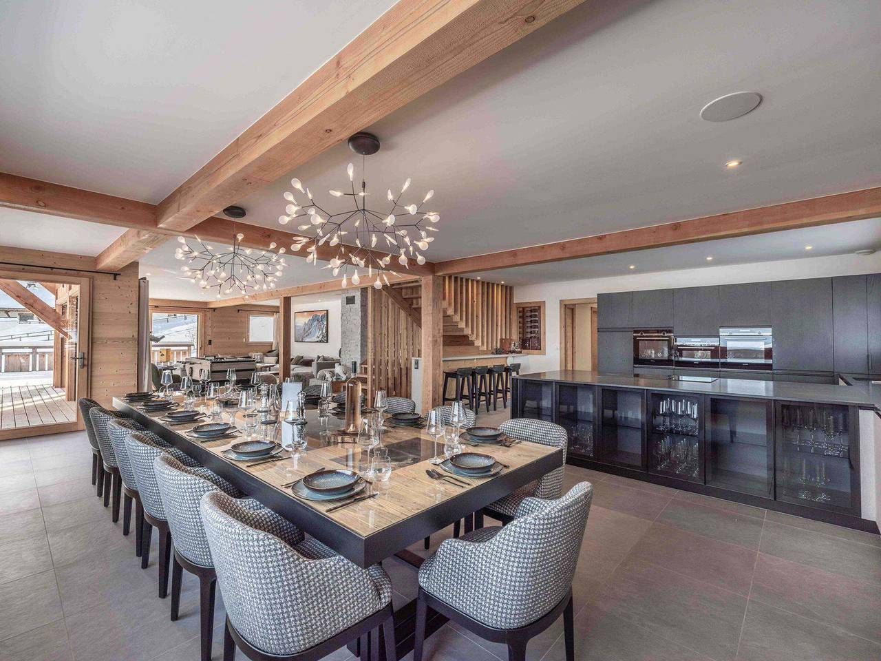 Chalet moderne à Combloux avec piscine et espace bien-être in Combloux, Pays du Mont-Blanc