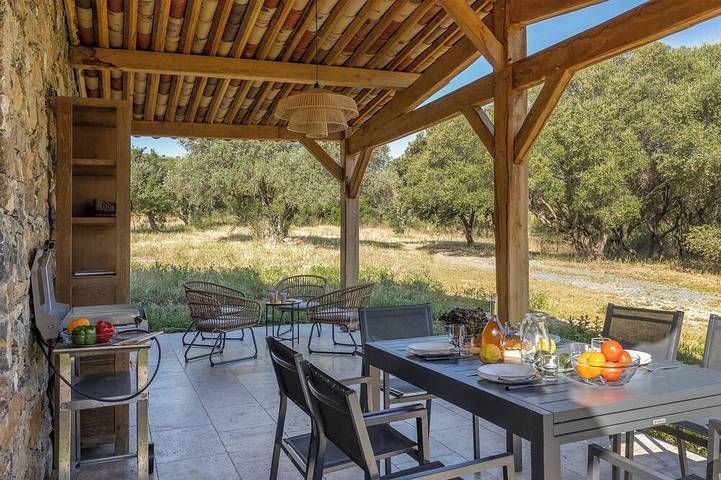 Location de vacances pour 4 personnes, avec jardin dans Plage de l'Ostriconi
