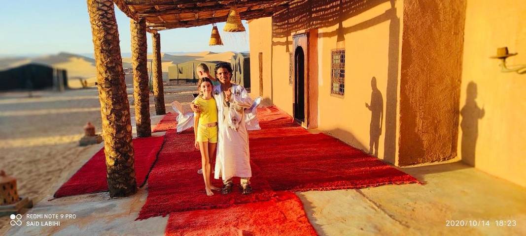 Camping pour 4 personnes, avec piscine ainsi que terrasse et vue, animaux acceptés au Maroc - 3