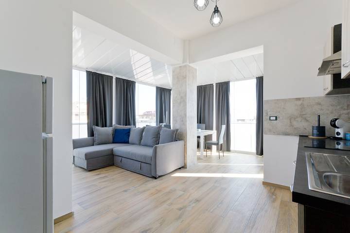 Ferienwohnung für 4 Personen, mit Balkon und Terrasse in Pescara - 2