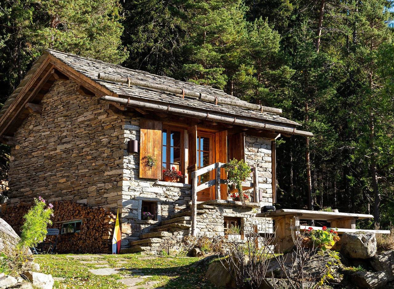 Chalet für 2 Personen in San Giacomo Filippo, Lepontinische Alpen