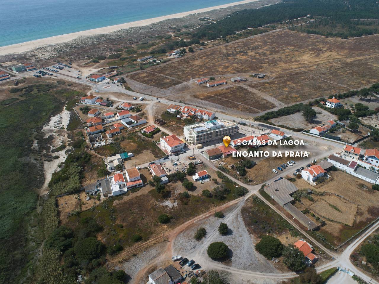 Ferienhaus 'Encanto' mit privater Terrasse und Wi-Fi in Costa Alentejana