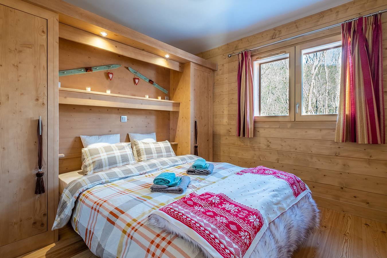 Appartement entier, Appartement de vacances pour 4 personnes avec balcon in Les Houches, Massif du Mont-Blanc