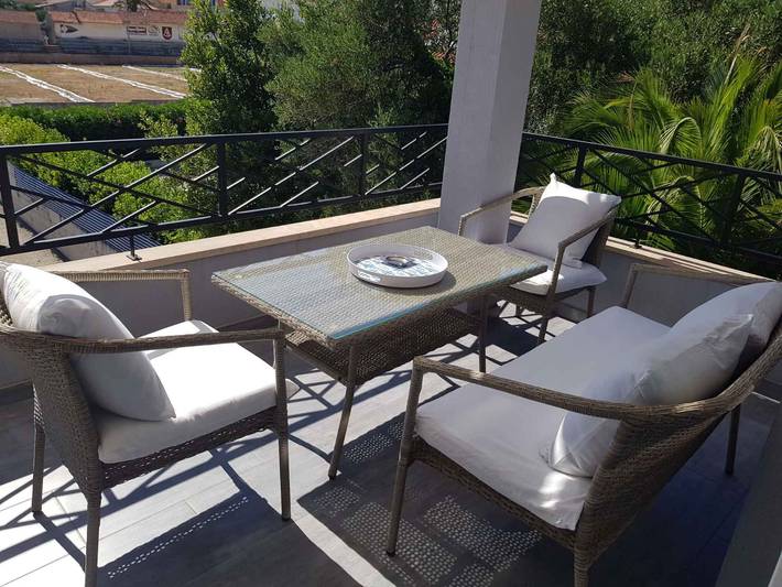 Ferienwohnung für 4 Personen, mit Garten in Orebic