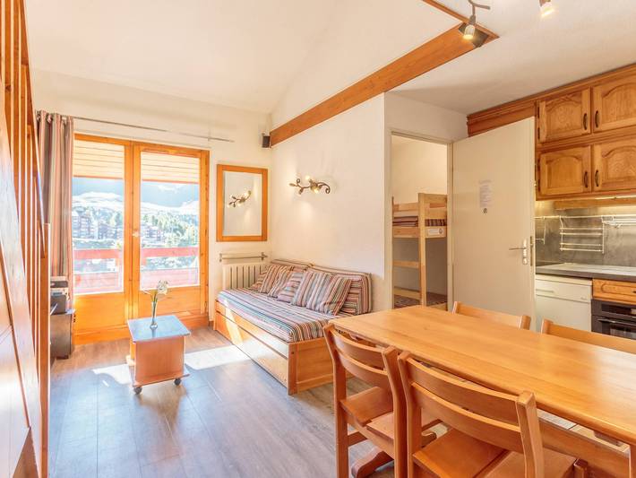 Gîte pour 6 personnes, avec balcon dans Plagne Soleil - 4