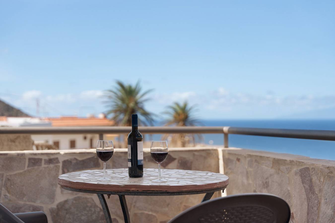Casa de vacaciones 'Vv La Era' con vistas al mar, Wi-Fi y aire acondicionado in Alojera, Vallehermoso