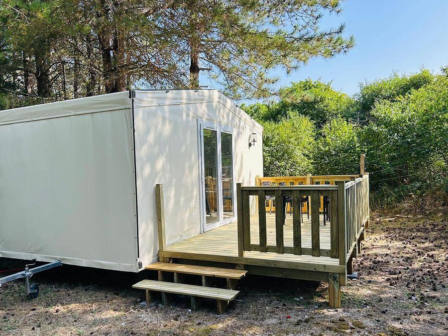 Nature et vacances Camping Cristal D'Opale - Uniek 4 personen - Coco Zoet in Dannes, Boulogne-sur-Mer en omgeving